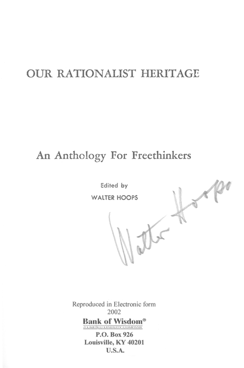 (image for) Our Rationalist Heritage